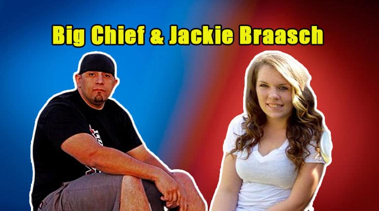 Big Chief and his girlfriend Jackie Braasch