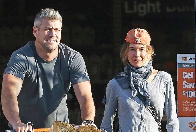 Ant Anstead with his wife, Renee Zellweger