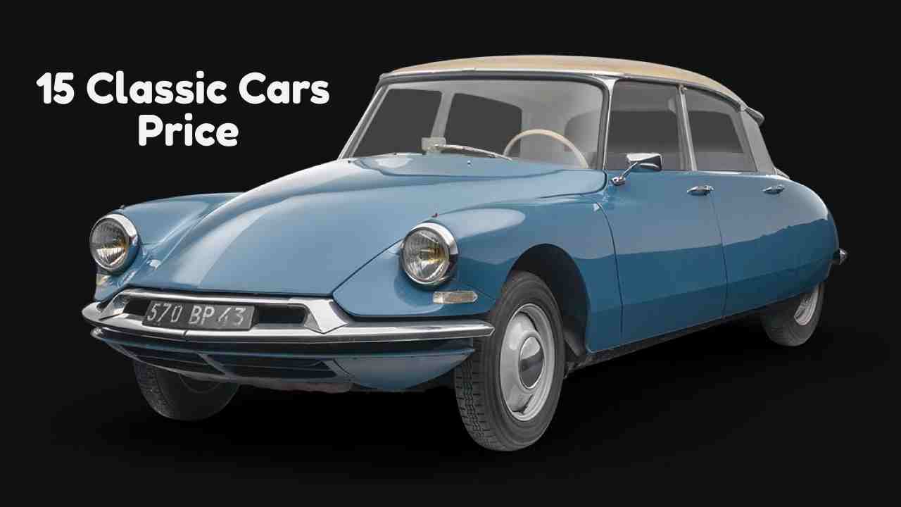 15 Classic Cars Price List