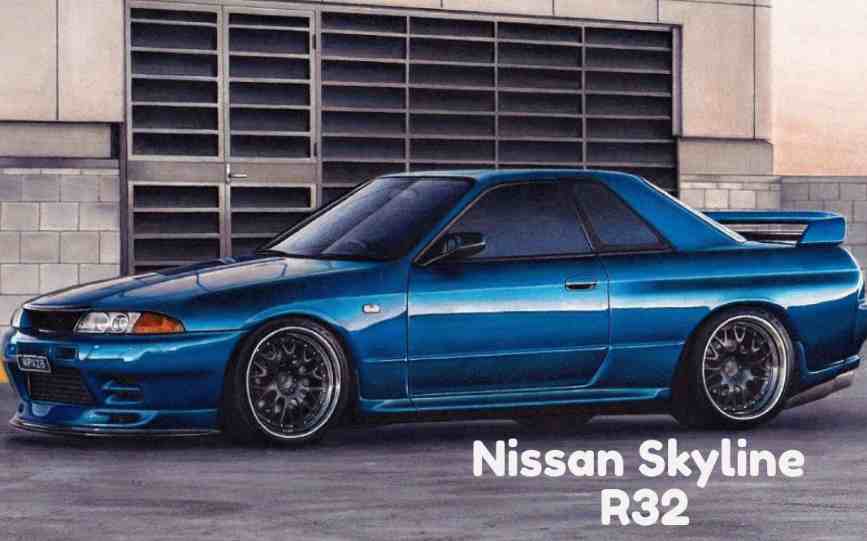 Classic car Nissan Skyline R32