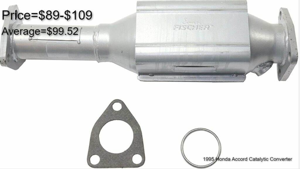 Image of 1995 Honda Accord Catalytic Converter Price and Picture