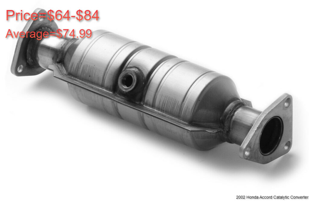 Image of 2002 Honda Accord Catalytic Converter Price Picture