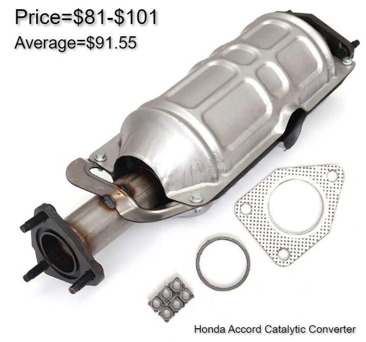 Image of Honda Accord Catalytic Converter Price and Picture